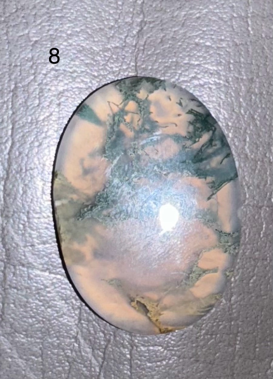 Moss Agate Cabochon