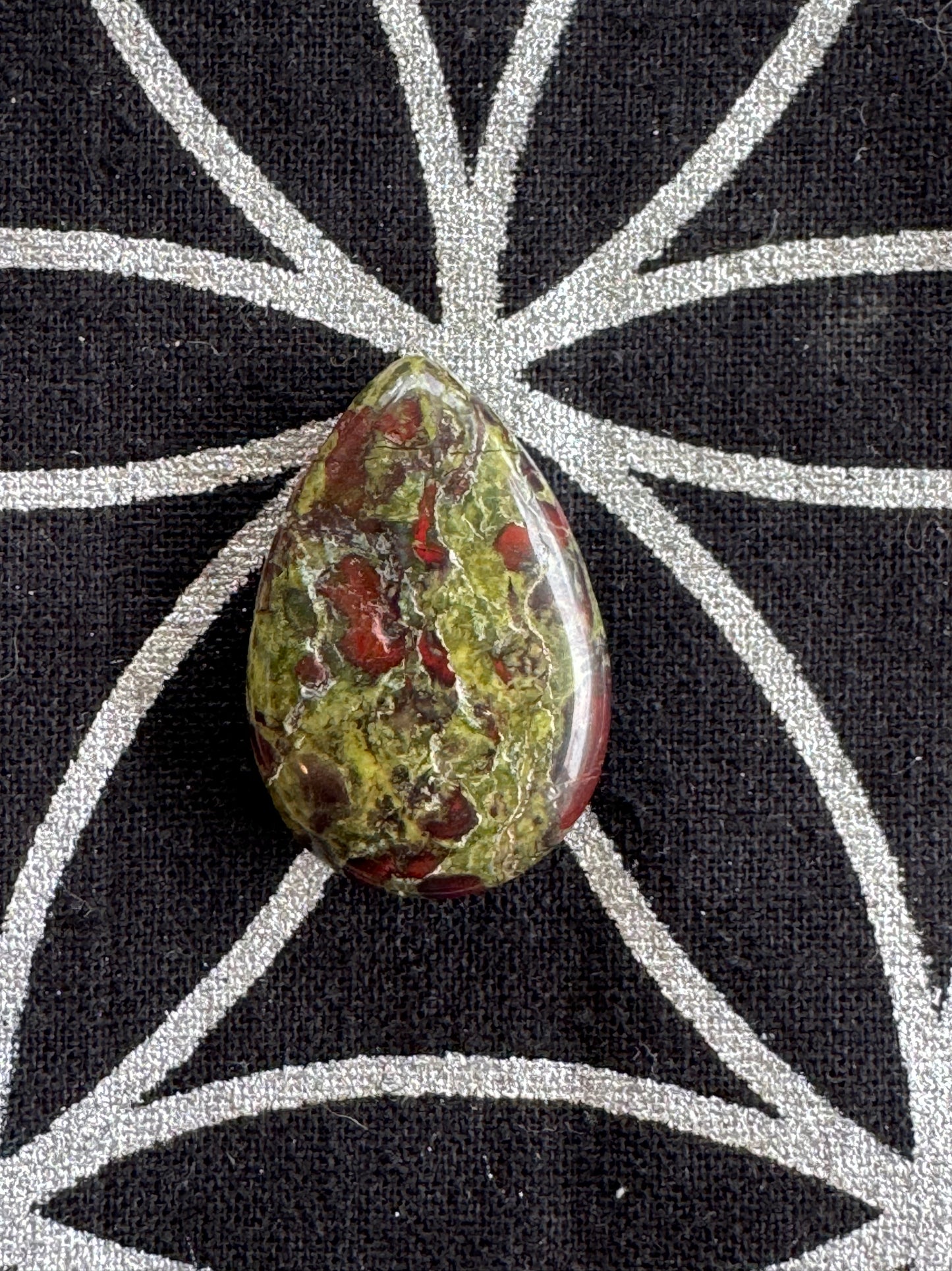 Dragonblood (Dragon Bloodstone) Jasper Cabochon