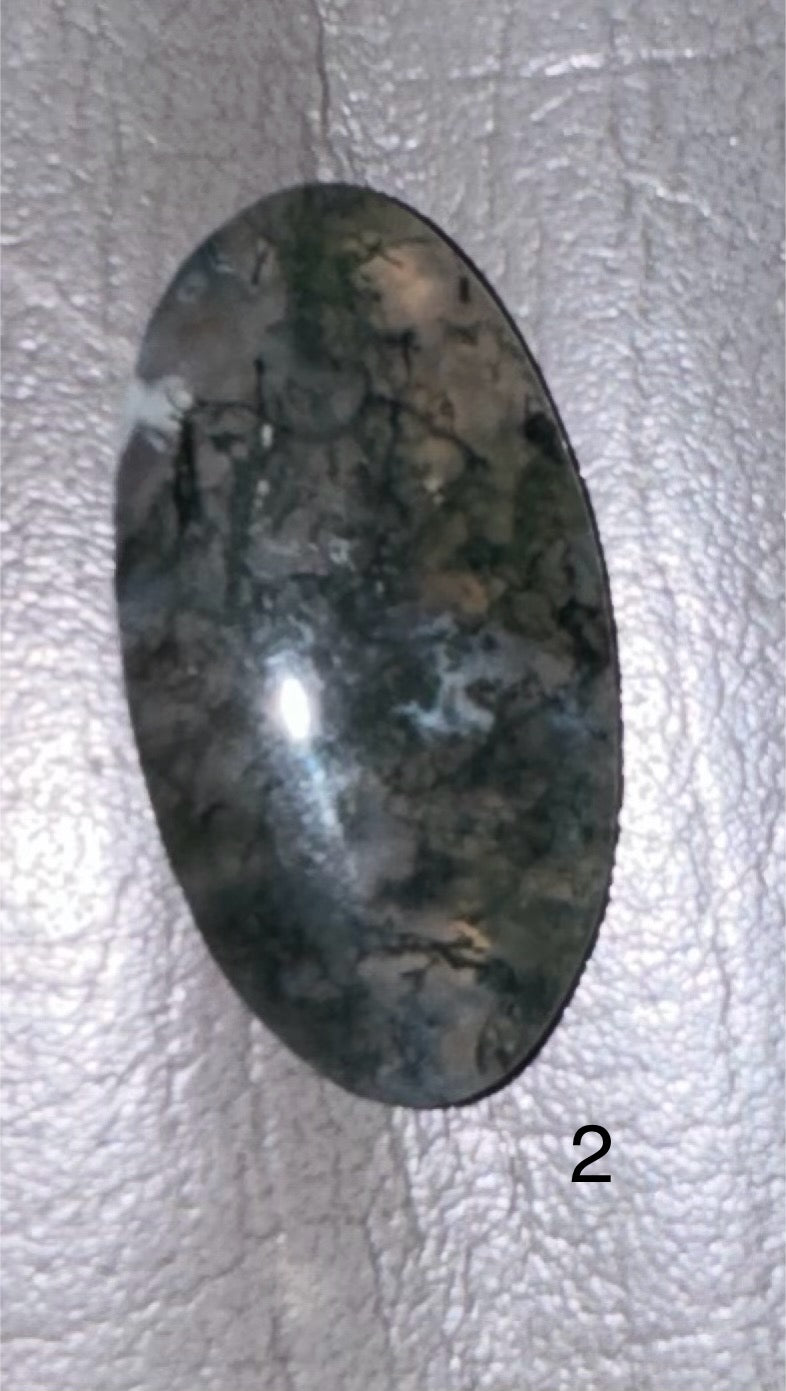 Moss Agate Cabochon