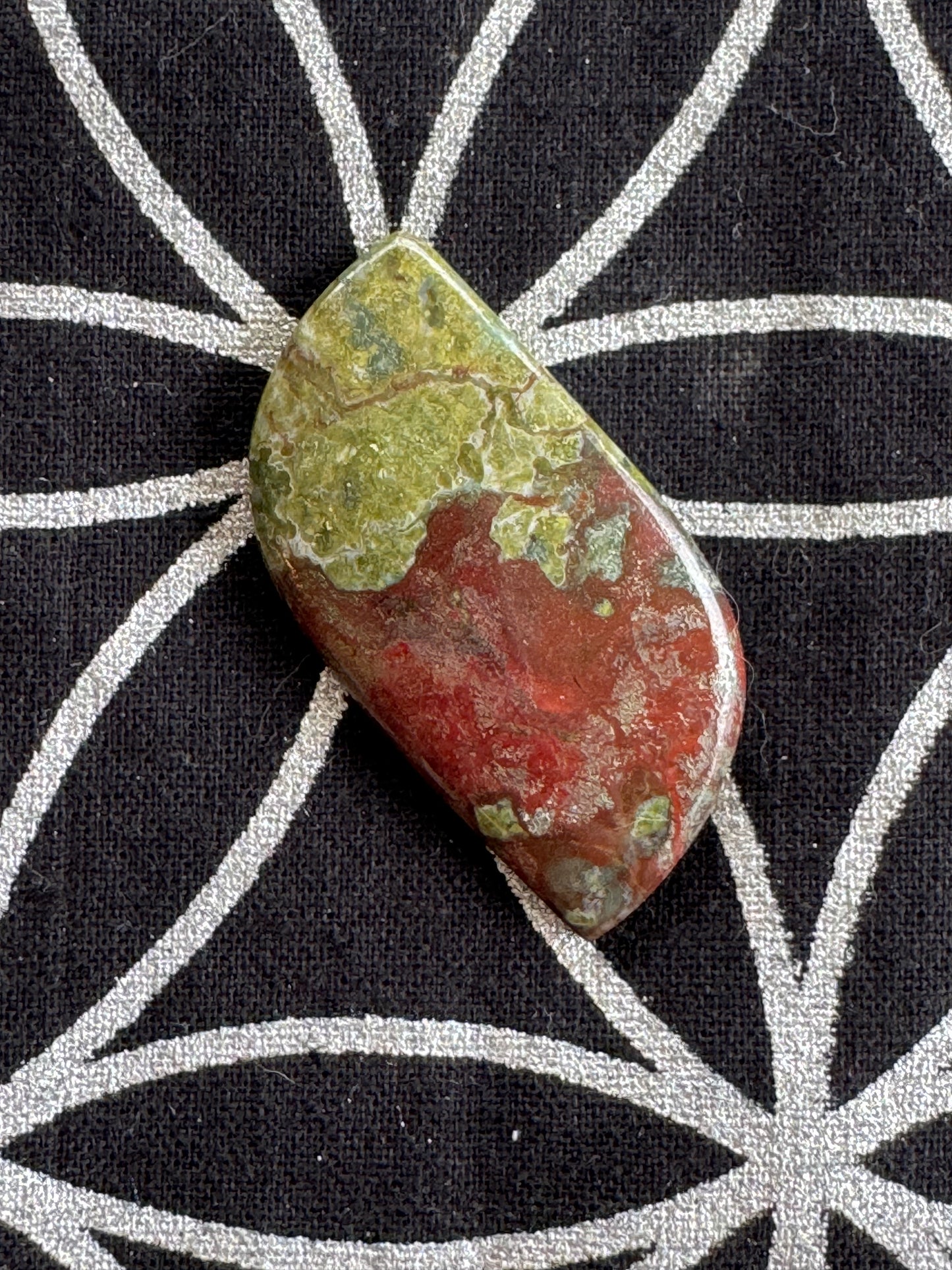 Dragonblood (Dragon Bloodstone) Jasper Cabochon