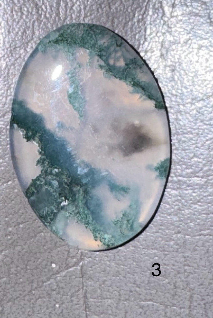 Moss Agate Cabochon