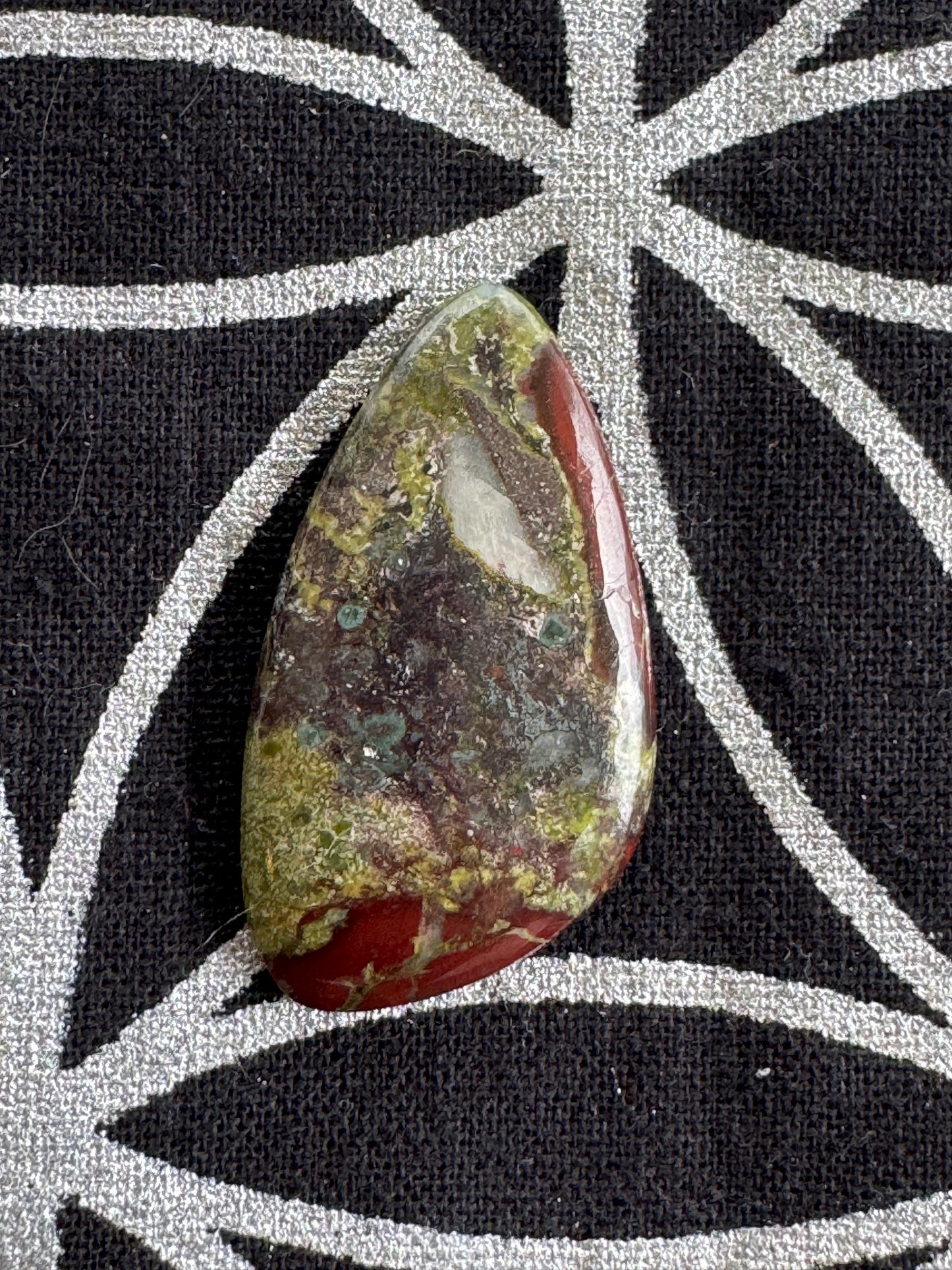 Dragonblood (Dragon Bloodstone) Jasper Cabochon