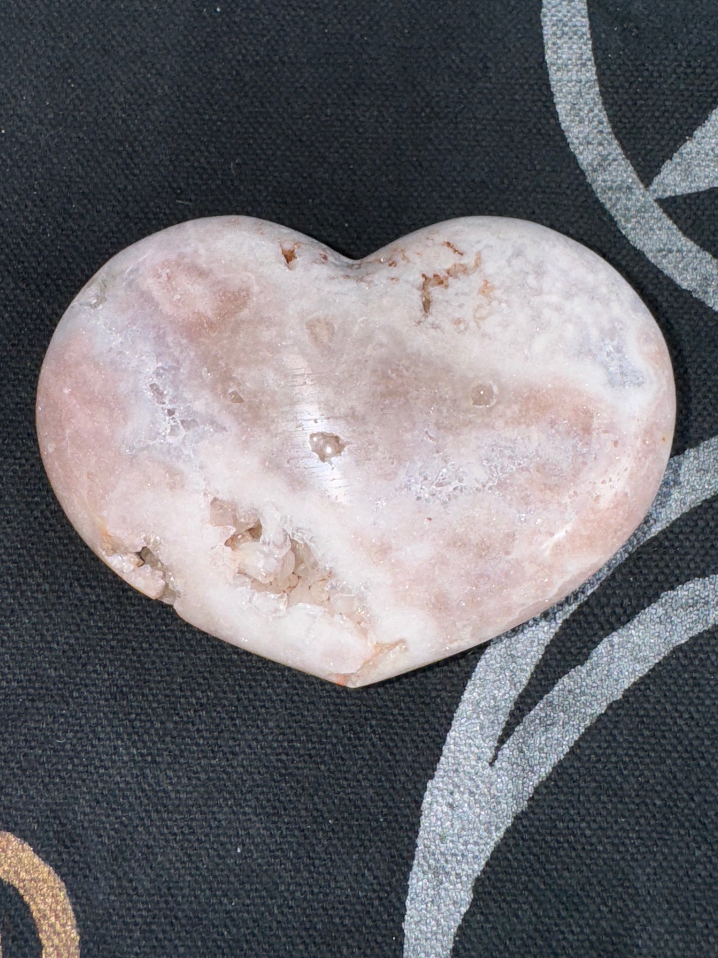 Pink Amethyst Heart