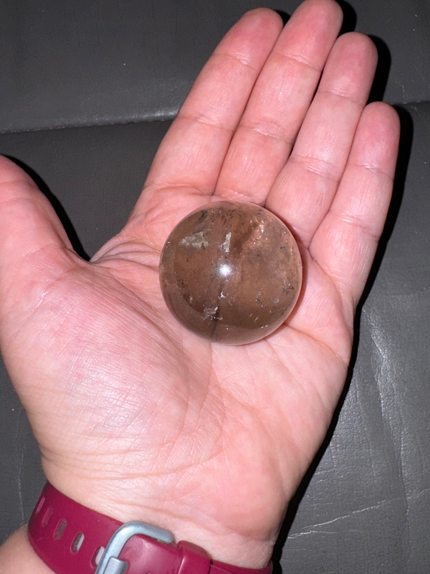 Smoky Quartz Spheres