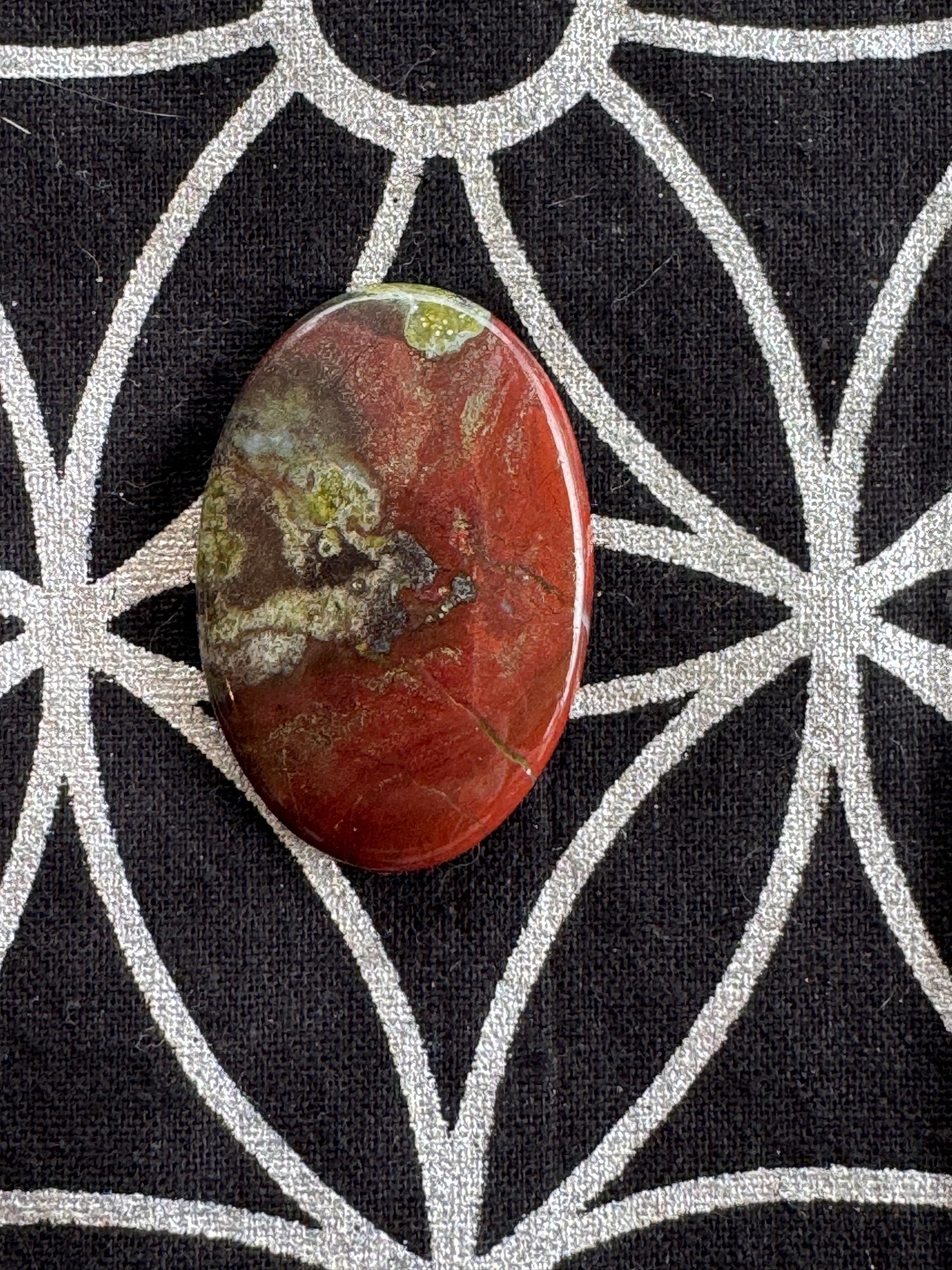 Dragonblood (Dragon Bloodstone) Jasper Cabochon