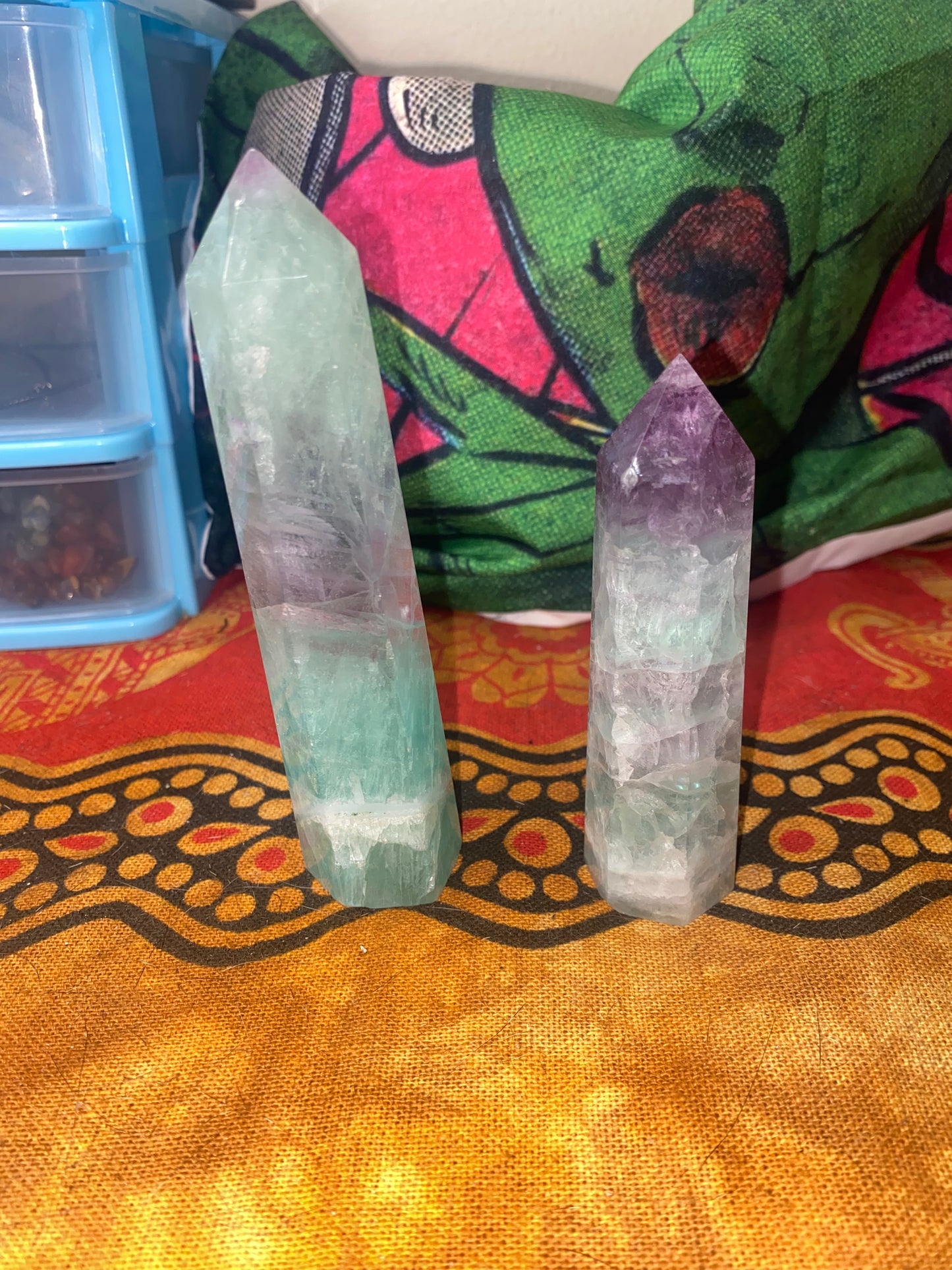 Fluorite Towers-Medium