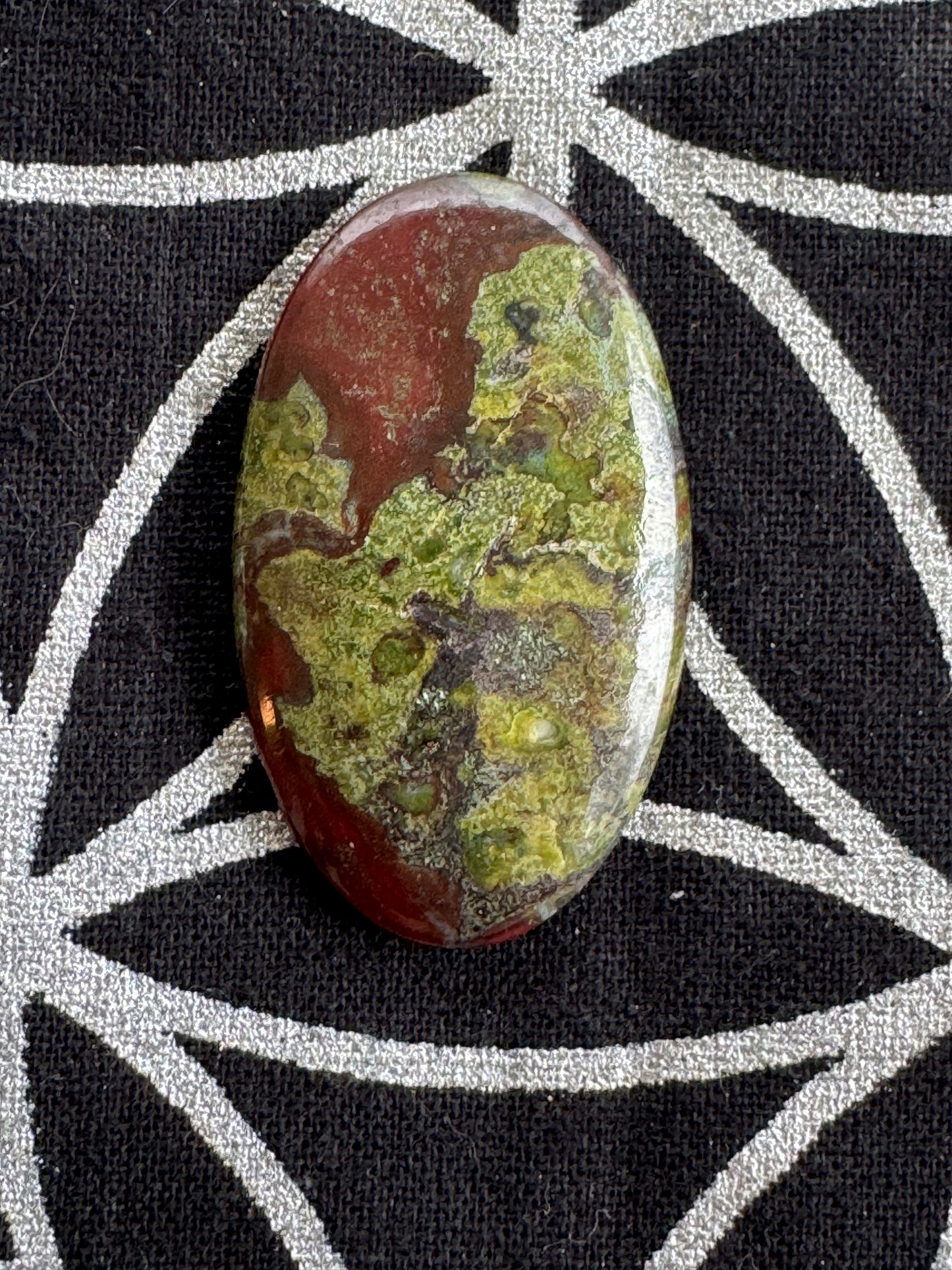 Dragonblood (Dragon Bloodstone) Jasper Cabochon