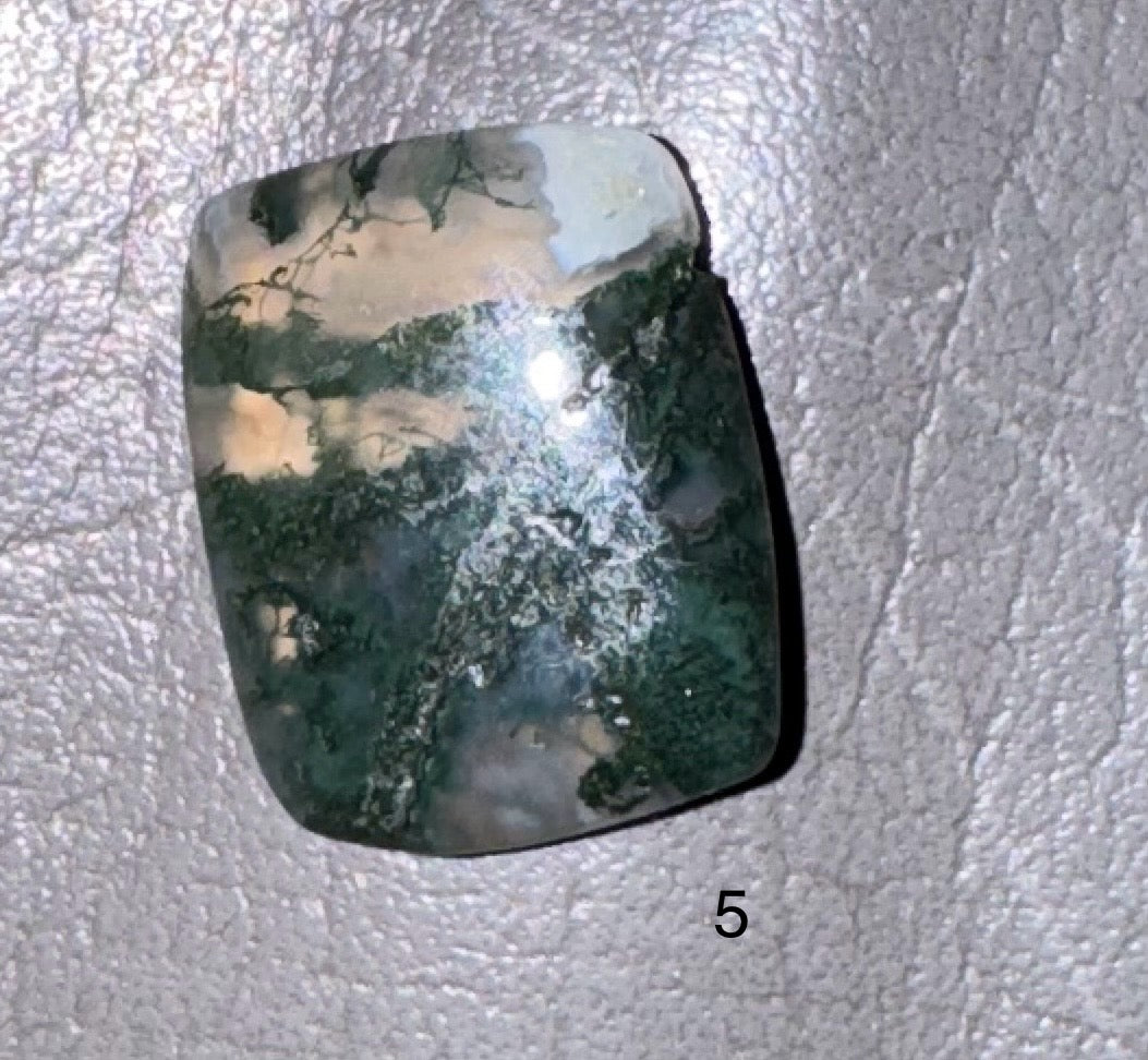 Moss Agate Cabochon