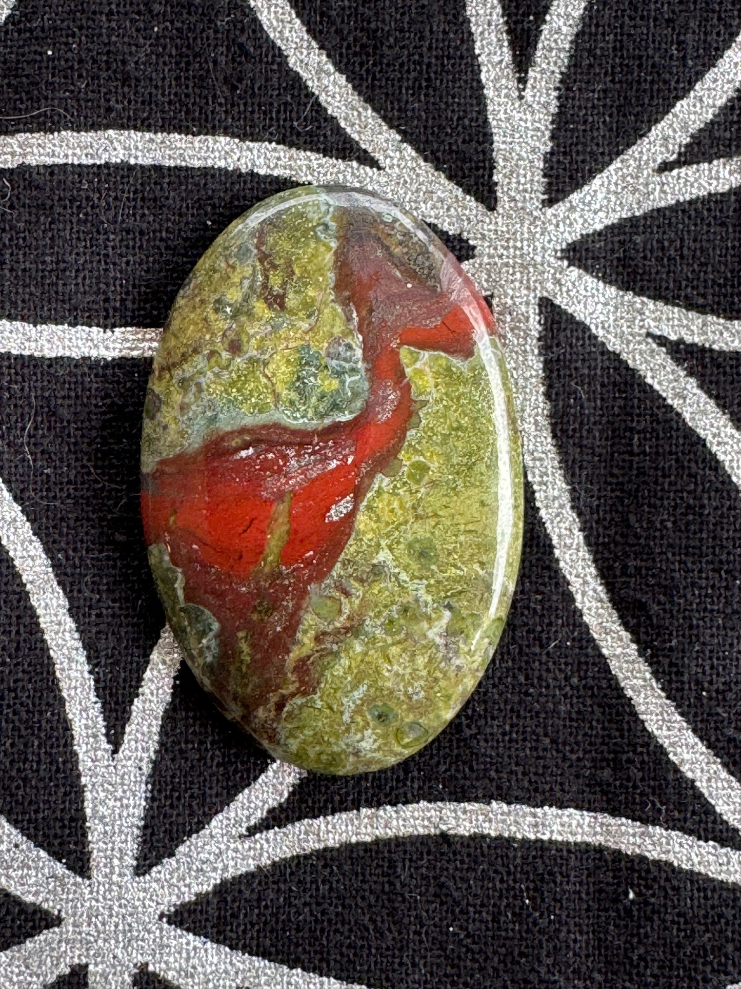 Dragonblood (Dragon Bloodstone) Jasper Cabochon