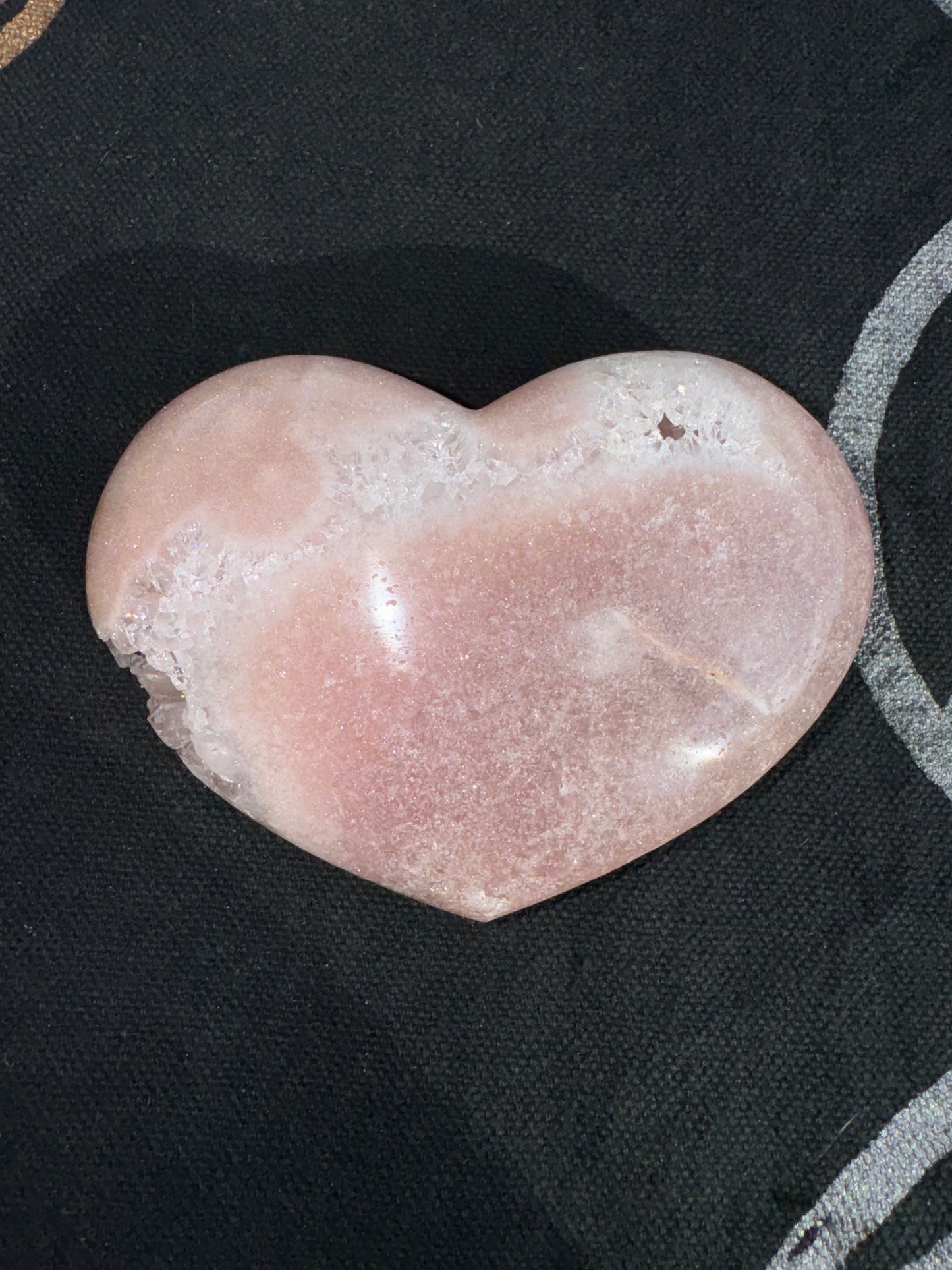 Pink Amethyst Heart