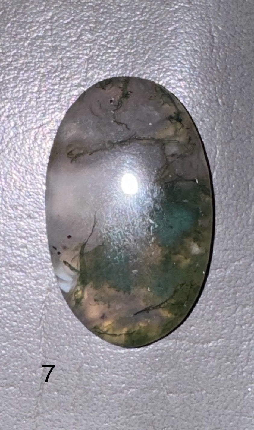 Moss Agate Cabochon