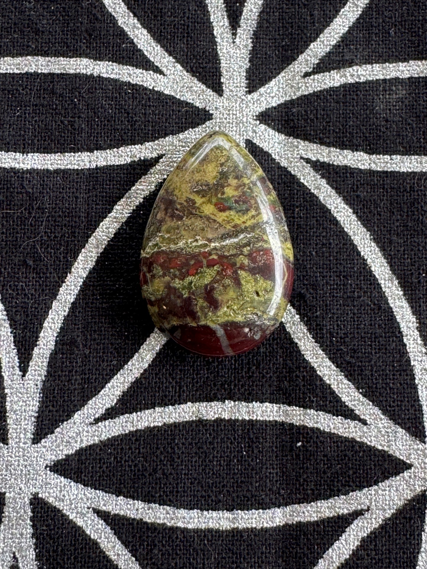 Dragonblood (Dragon Bloodstone) Jasper Cabochon