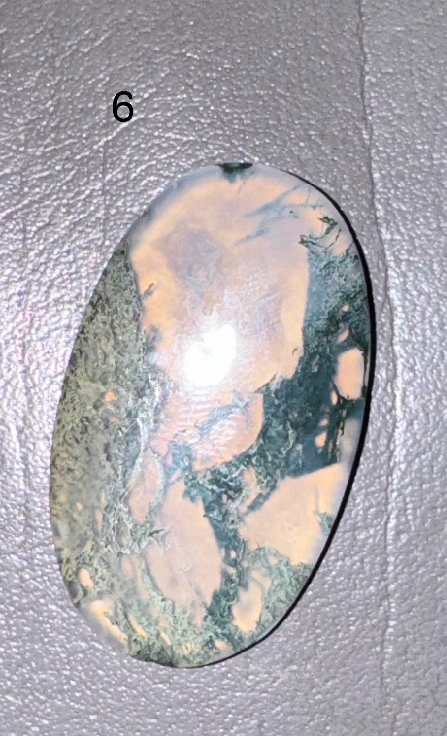 Moss Agate Cabochon