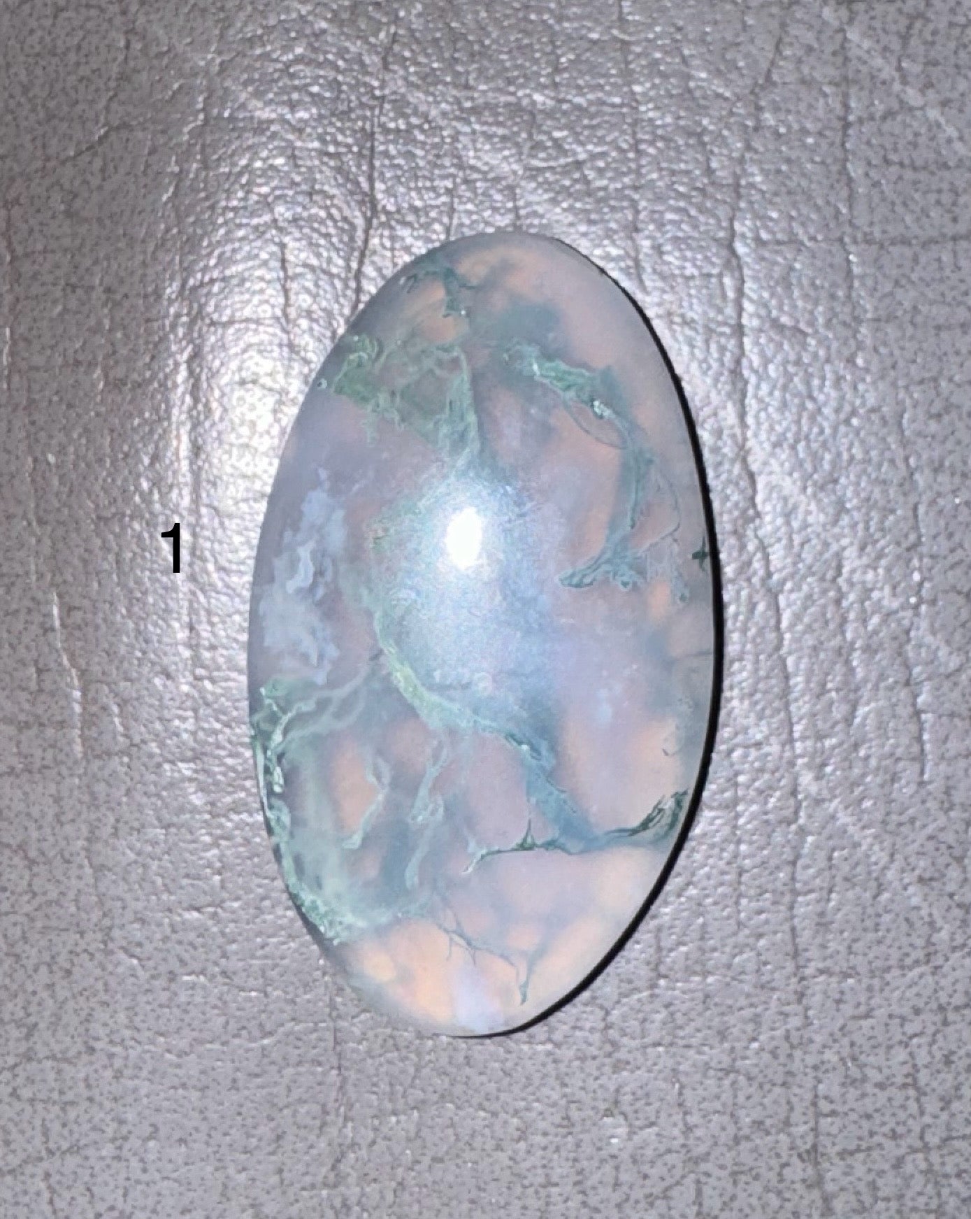 Moss Agate Cabochon