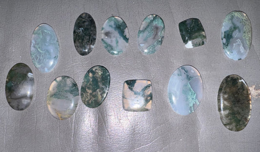 Moss Agate Cabochon