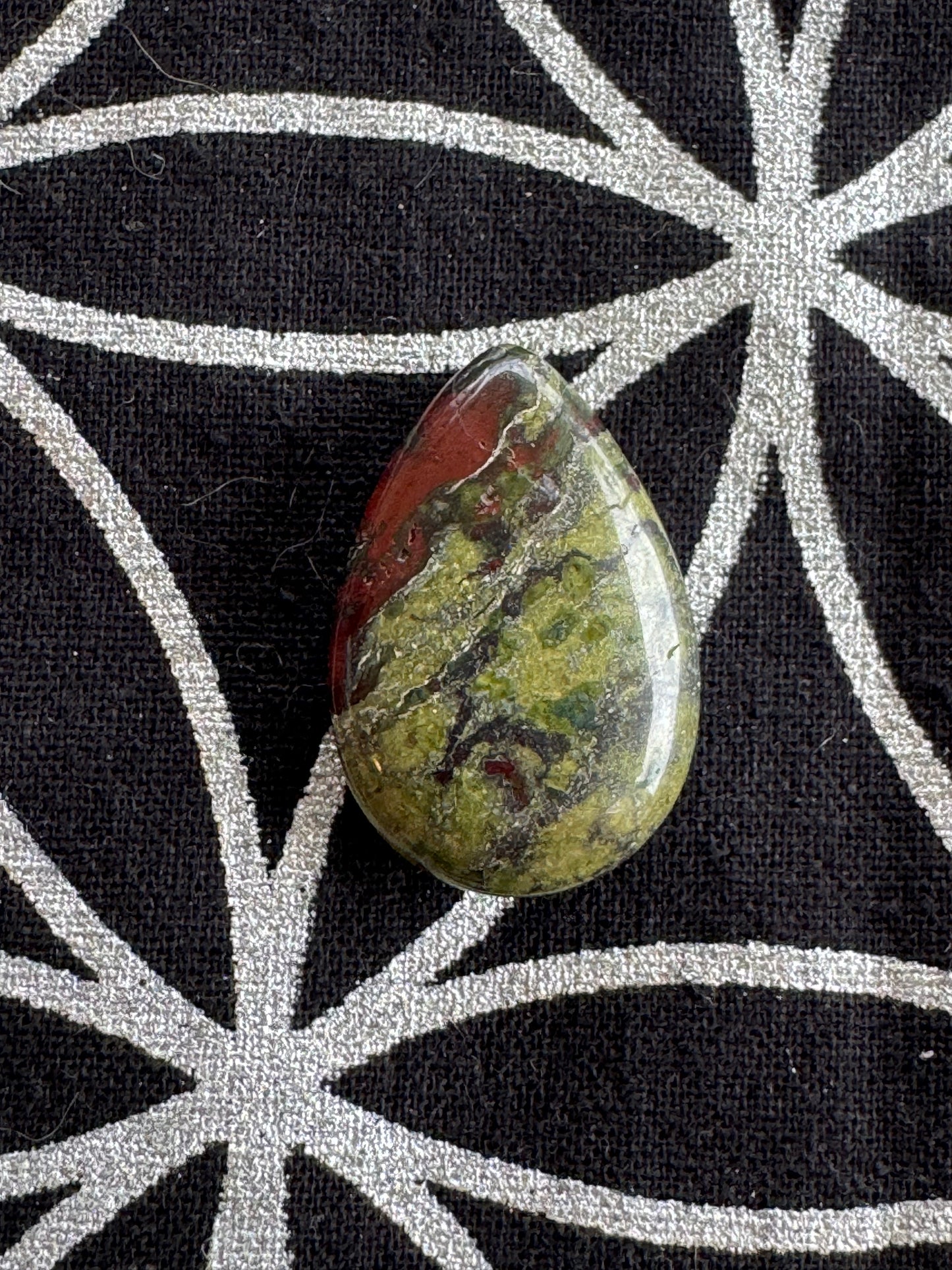 Dragonblood (Dragon Bloodstone) Jasper Cabochon