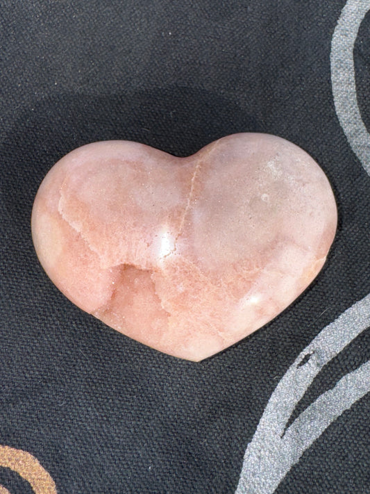 Pink Amethyst Heart