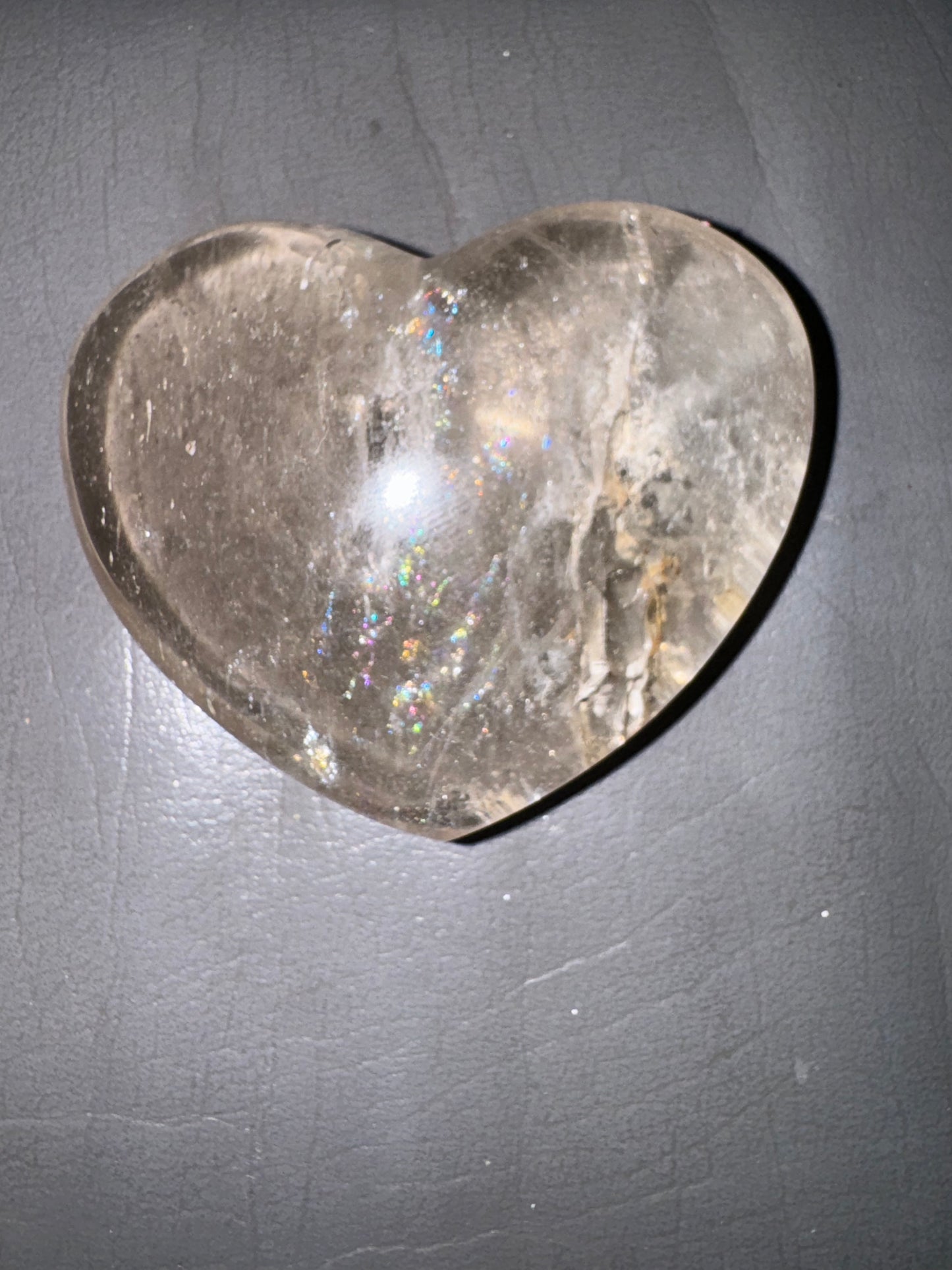 Smoky Quartz Hearts