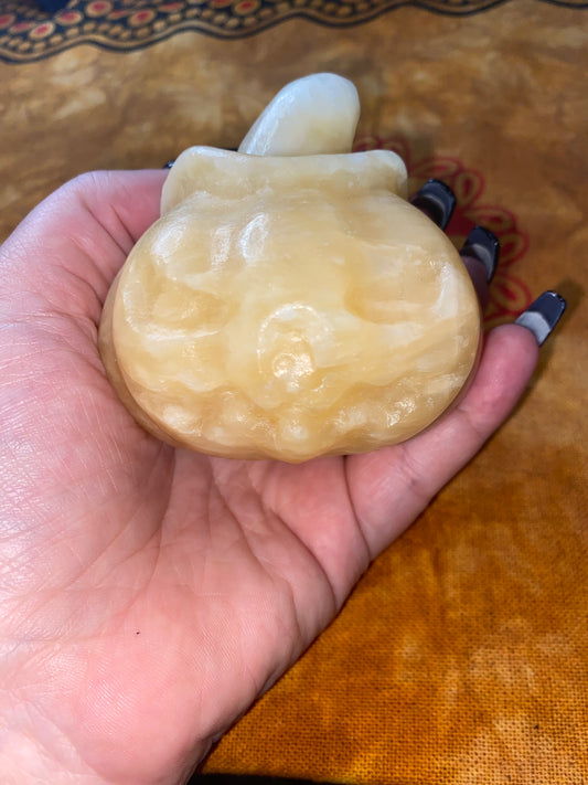 Yellow Jade Pumpkin