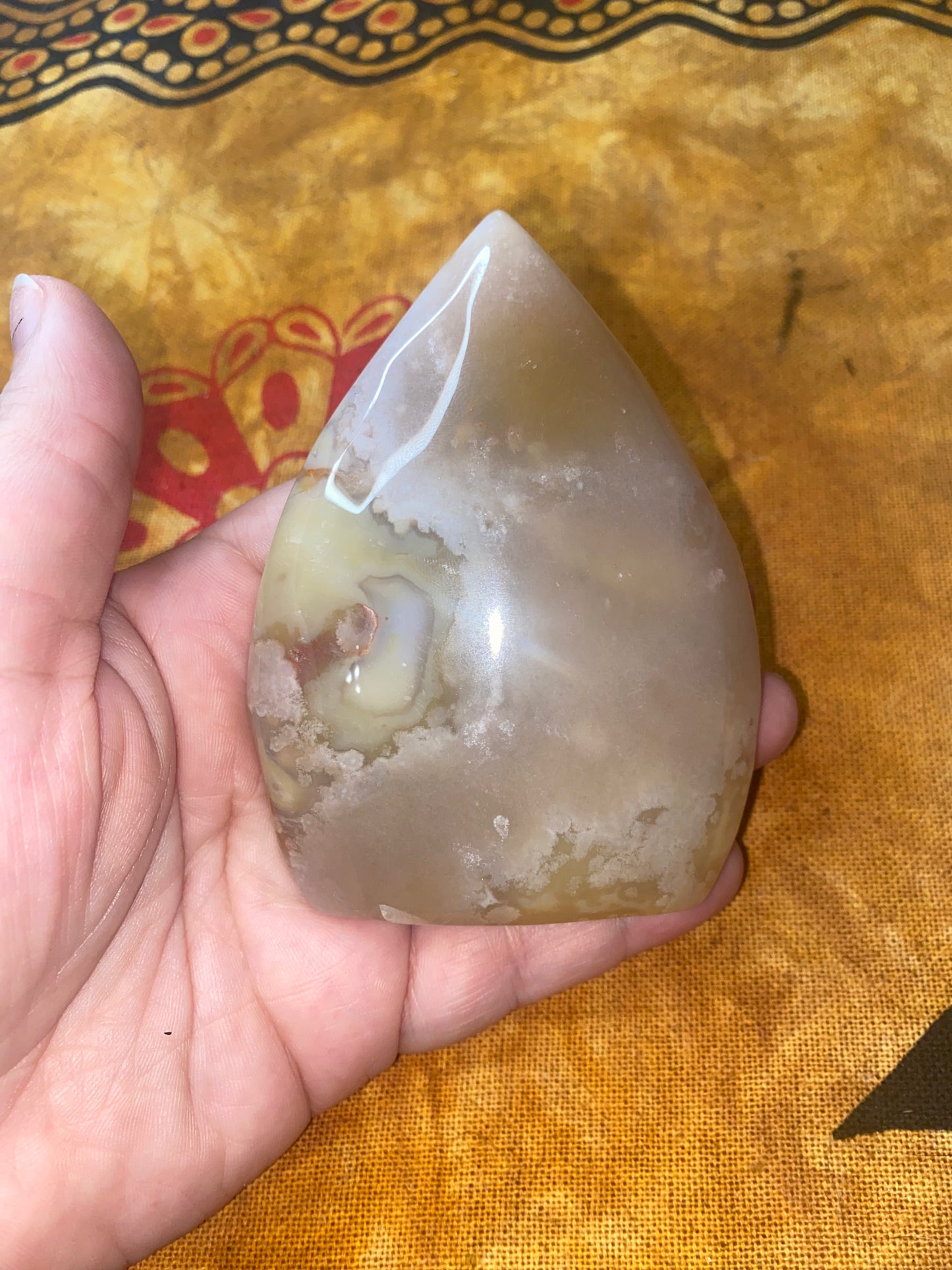 Flower Agate Freeforms-Medium