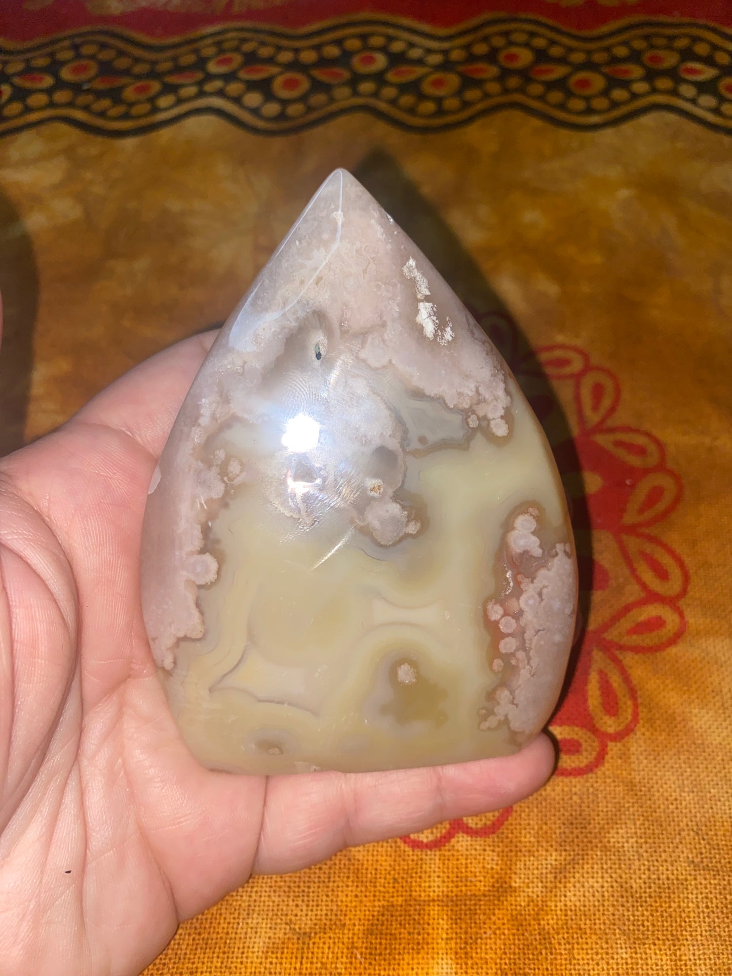 Flower Agate Freeforms-Medium