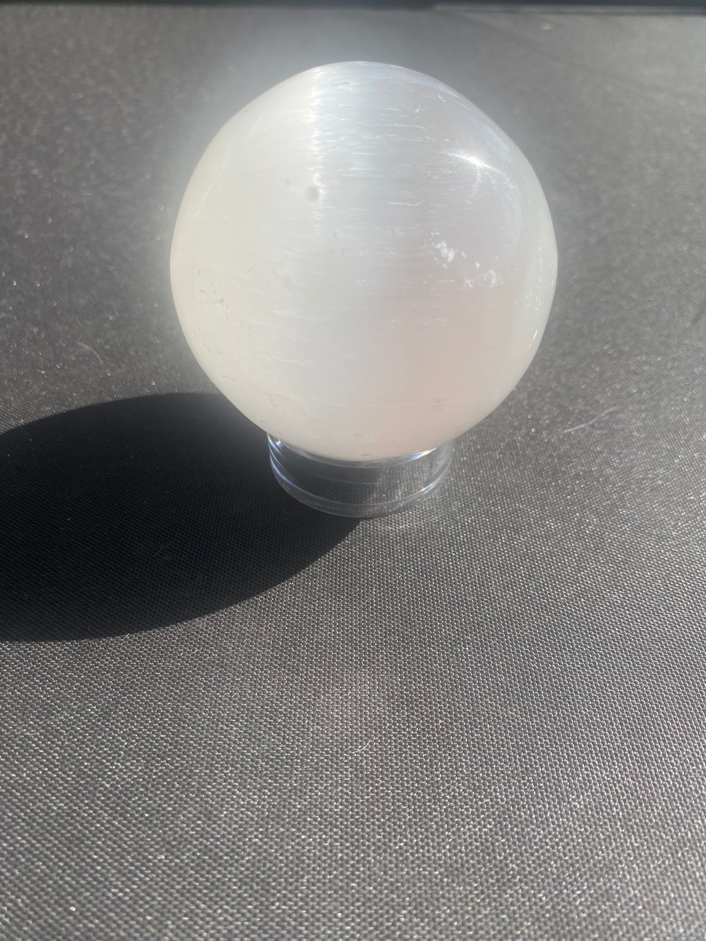 Satin Spar (Selenite) Sphere