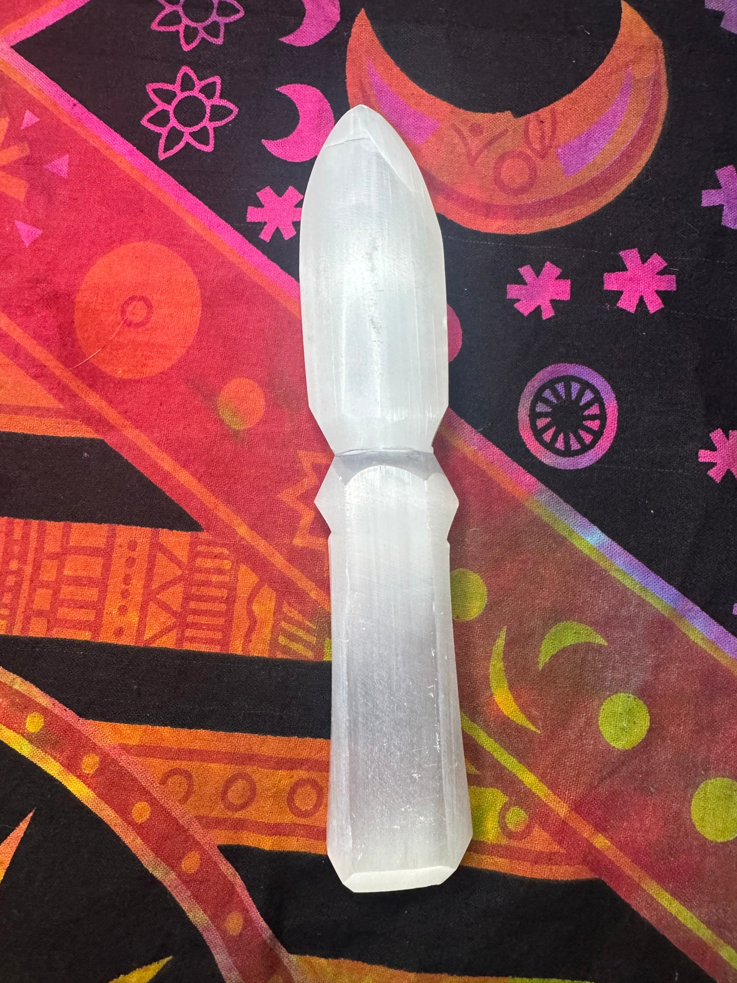 Satin Spar (Selenite) Knife