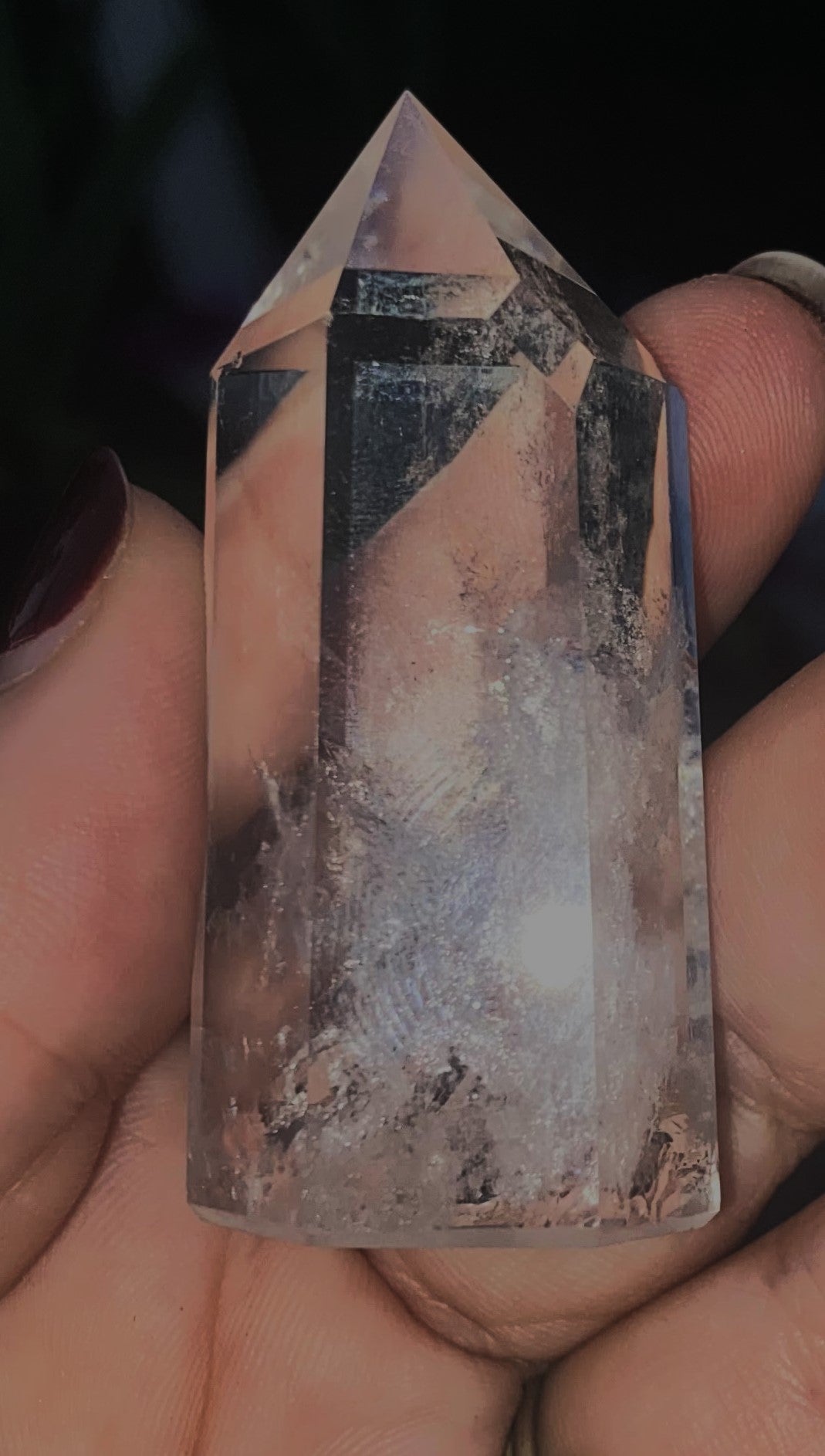 Clear Quartz Tower