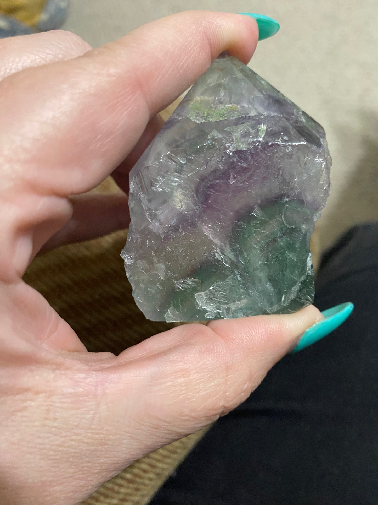 Fluorite Semi-Polished Points