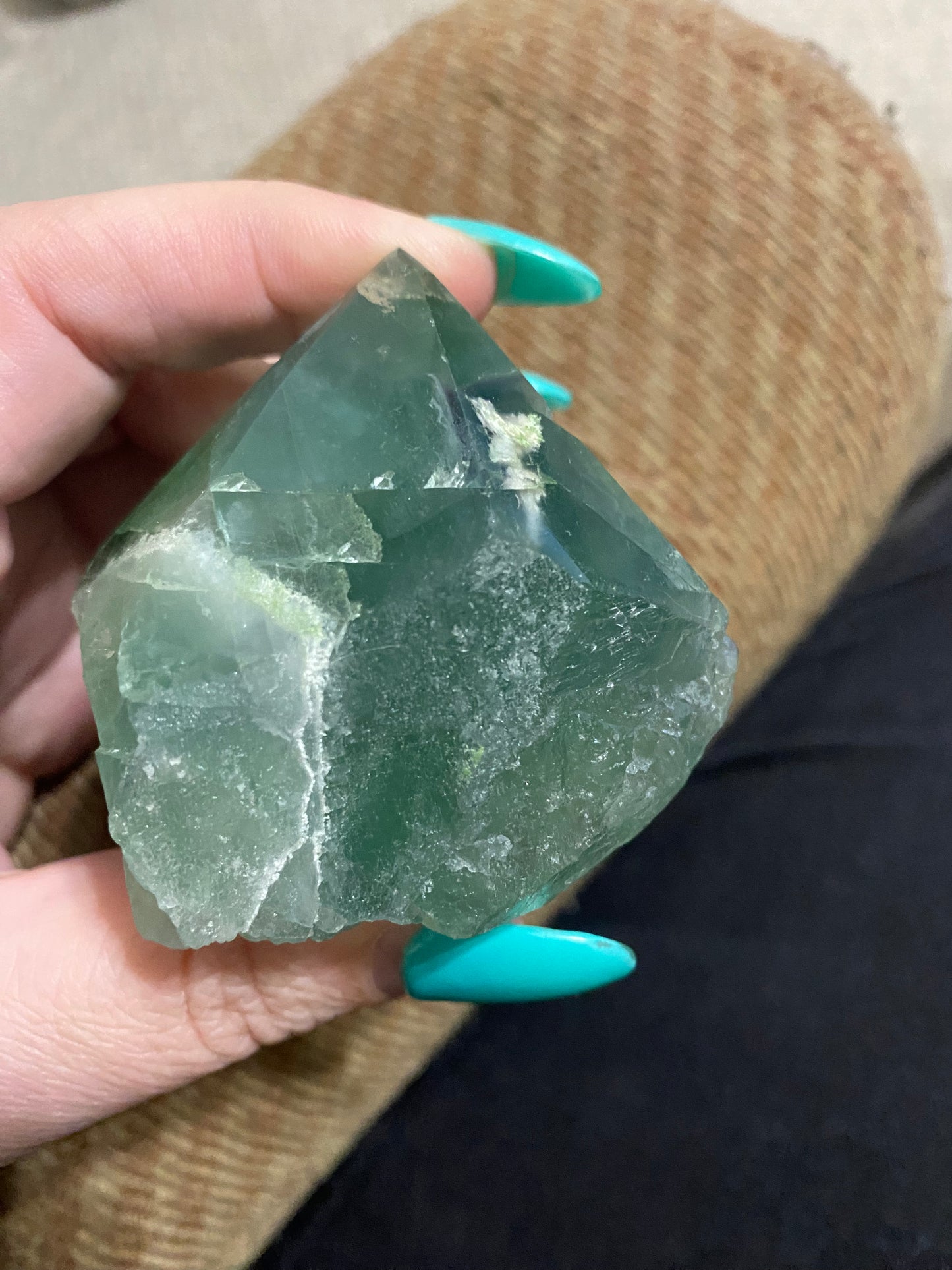 Fluorite Semi-Polished Points