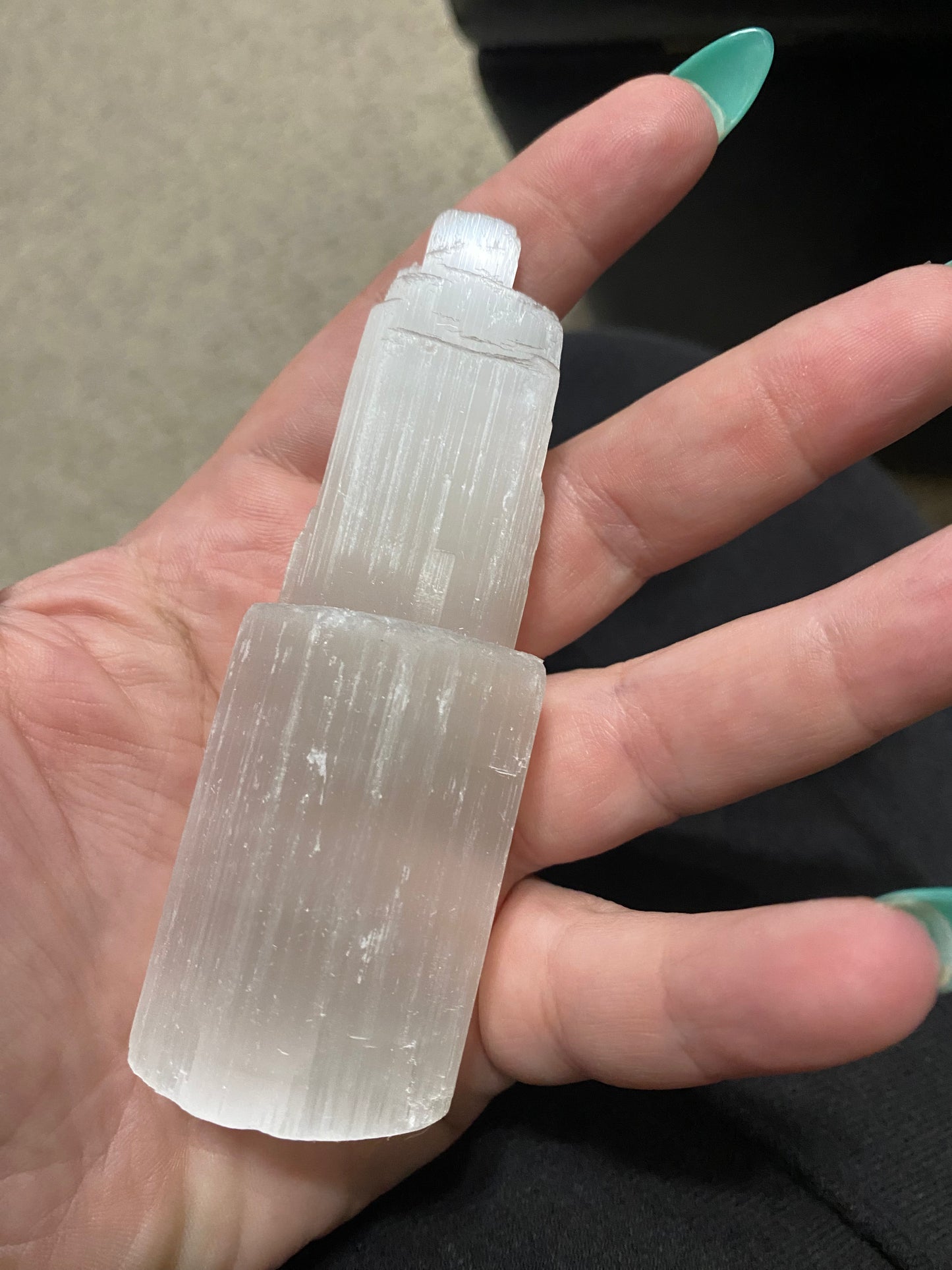 Selenite (Satin Spar) Tower